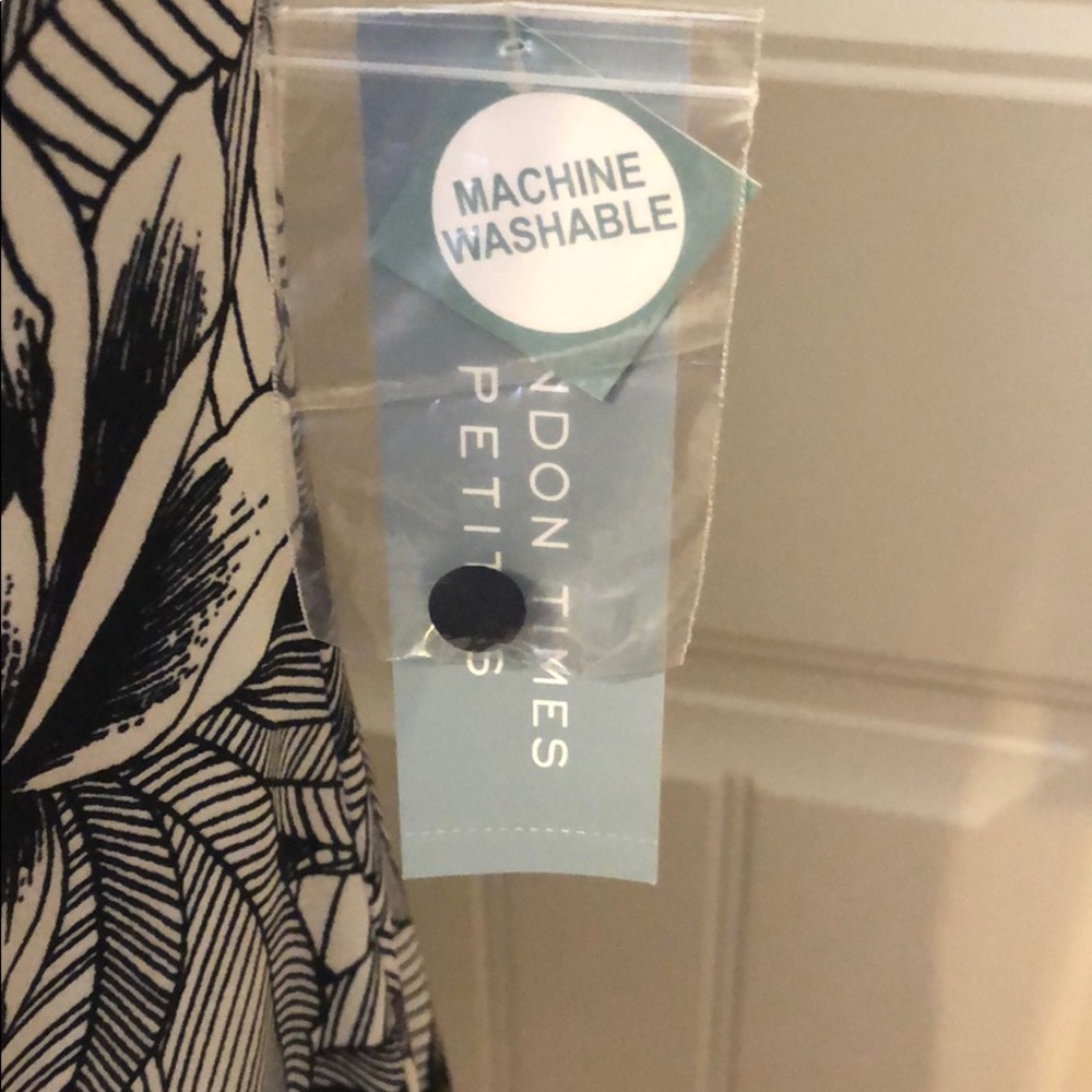 NWT London Times Floral Print Dress - Picture 4 of 5